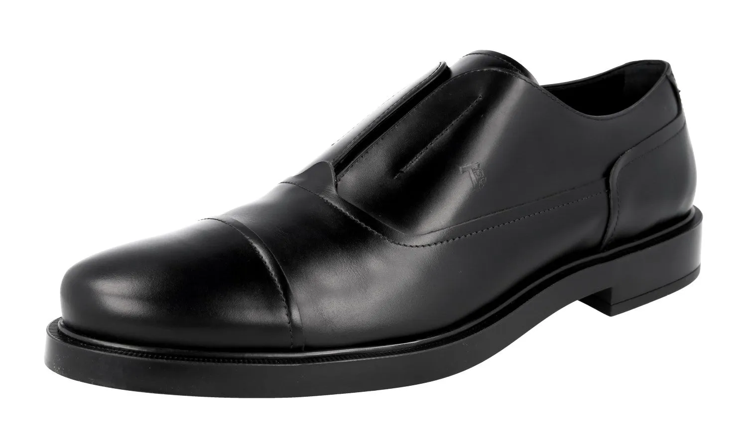 Tod's Men's Black Leather Business Shoes XXM09A