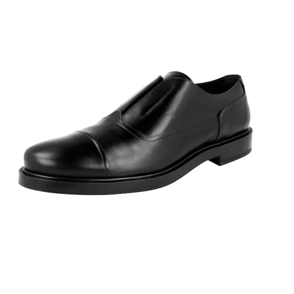 Tod's Men's Black Leather Business Shoes XXM09A