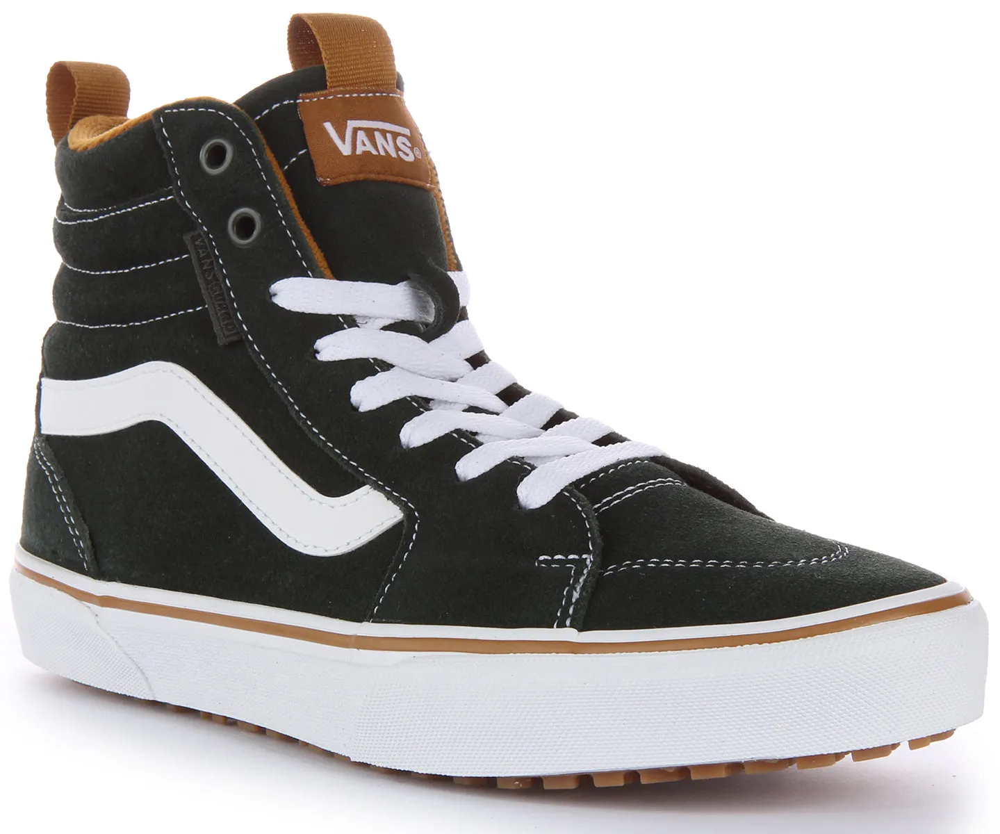 Vans Filmore Hi Vegan In Dark Green For Men