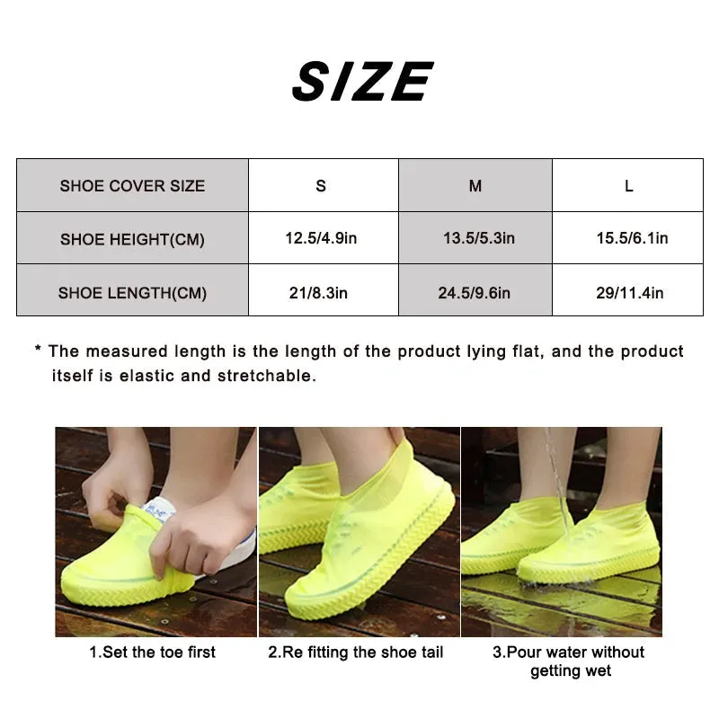 Waterproof Silicone Shoe Covers